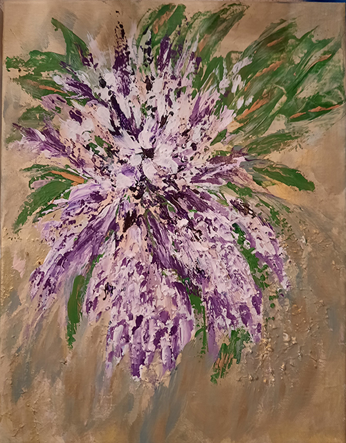 Purple Passion by Linda Kirstein